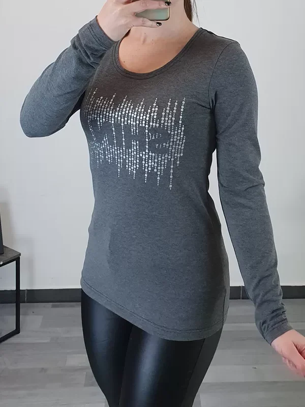 MAJICA LIDIJA SIVA