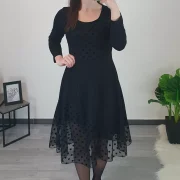 OBLEKA DEJANA ČRNA - slika 2