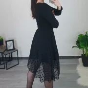 OBLEKA DEJANA ČRNA - slika 3