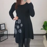 TUNIKA PORŠA ČRNA - slika 2