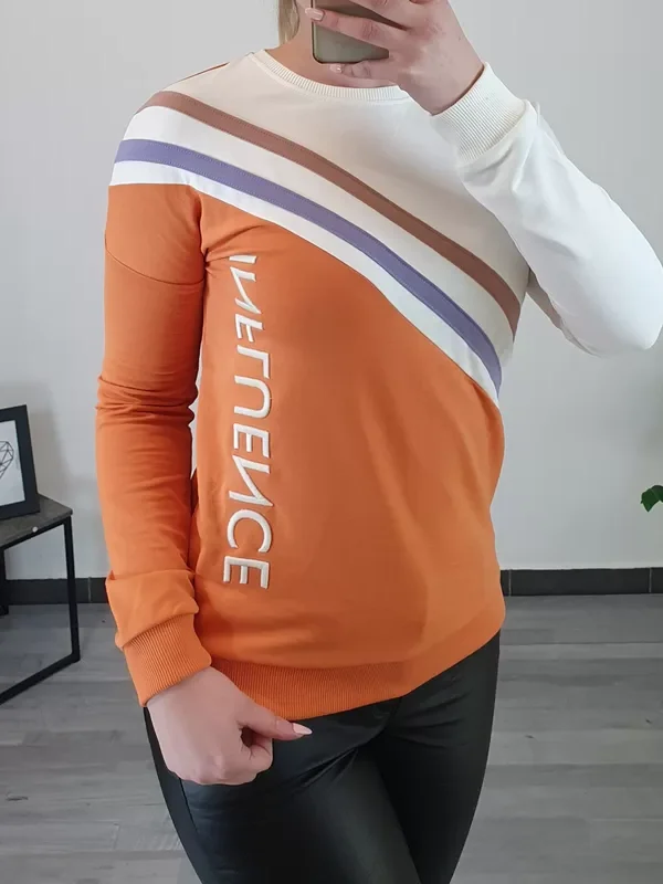 PULOVER FU001 ORANŽEN