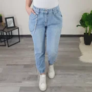 MOM JEANS HLAČE SJ989 - slika 3