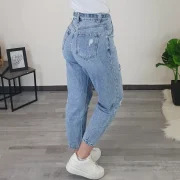 MOM FIT DENIM JEANS SJ990 - slika 2