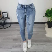 JEANS HLAČE H9119 - slika 3