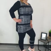 TUNIKA EVELIN TEMNO MODRA - slika 4