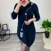TUNIKA SABINA TEMNO MODRA - slika 2