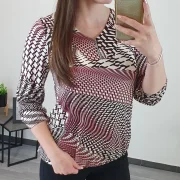 MAJICA ANGA VZOREC VIOLA
