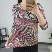 MAJICA ANGA VZOREC VIOLA - slika 4