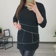 TUNIKA TOKIO ČRNA - slika 4