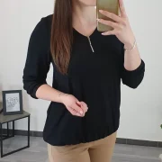 MAJICA ANGA ČRNA