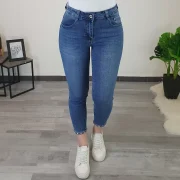 7/8 JEANS HLAČE A9376 - slika 3