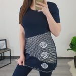 TUNIKA RITA TEMNO MODRA