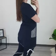 TUNIKA RITA TEMNO MODRA - slika 5