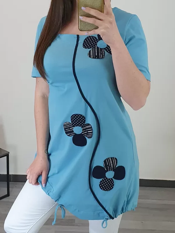 TUNIKA DUŠA SVETLO MODRA