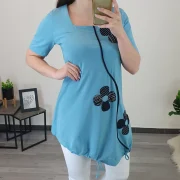 TUNIKA DUŠA SVETLO MODRA - slika 2
