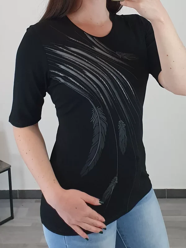 MAJICA 32931 ČRNA