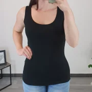 MAJICA 25111 ČRNA - slika 2