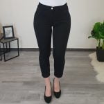 ELEGANTNE HLAČE DENISA 7/8 HLAČE 10652 ČRNE