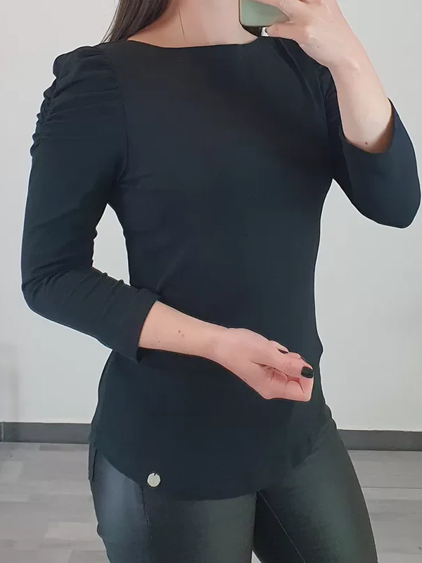 MAJICA SL134 ČRNA
