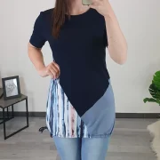TUNIKA NESA TEMNO MODRA