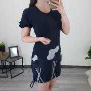 TUNIKA BRUNA TEMNO MODRA
