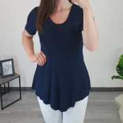 MAJICA SANČI TEMNO MODRA