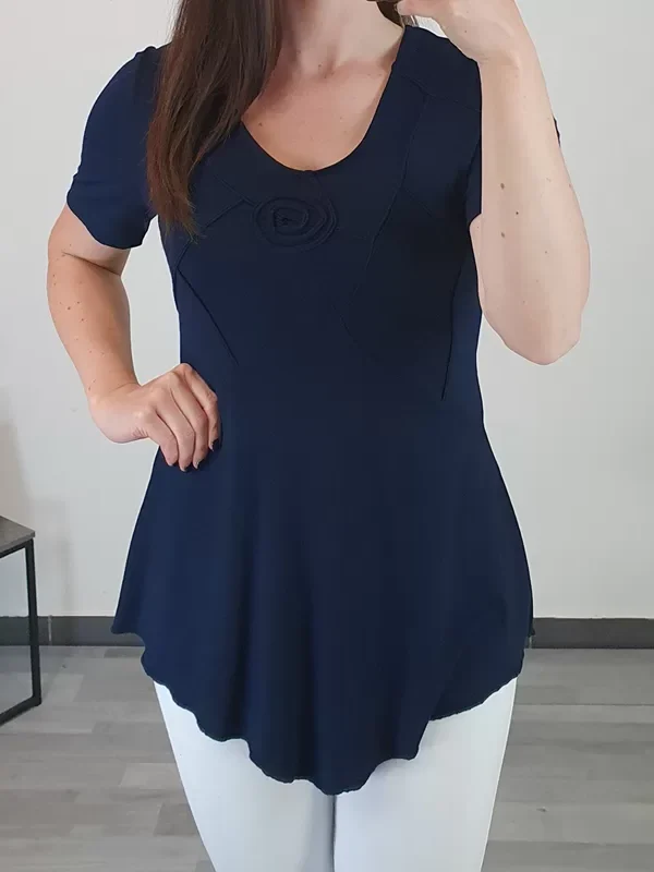 MAJICA SANČI TEMNO MODRA