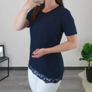 MAJICA 31210 TEMNO MODRA