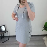 TUNIKA CELESTA SIVA - slika 3