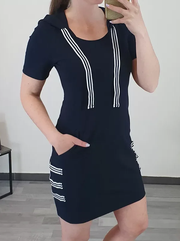 TUNIKA CELESTA TEMNO MODRA