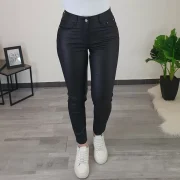 USNJENE PUSH UP HLAČE F002 - slika 4