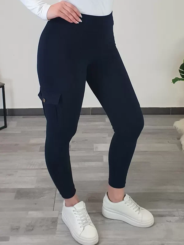 PAJKICE 7/8 ENESA TEMNO MODRE
