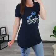 TUNIKA LUCITA TEMNO MODRA