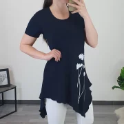 TUNIKA DENISA TEMNO MODRA - slika 3