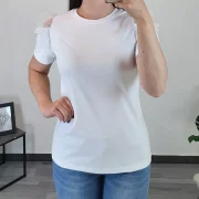 MAJICA SL045 BELA - slika 2