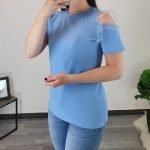 MAJICA SL045 MODRA