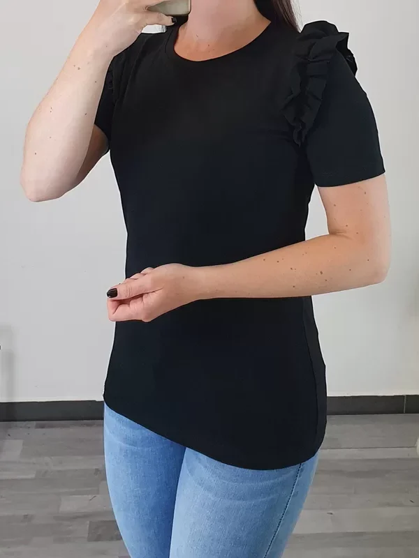 MAJICA SL114 ČRNA
