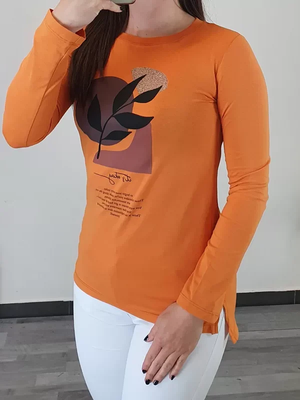 MAJICA SI003 ORANŽNA