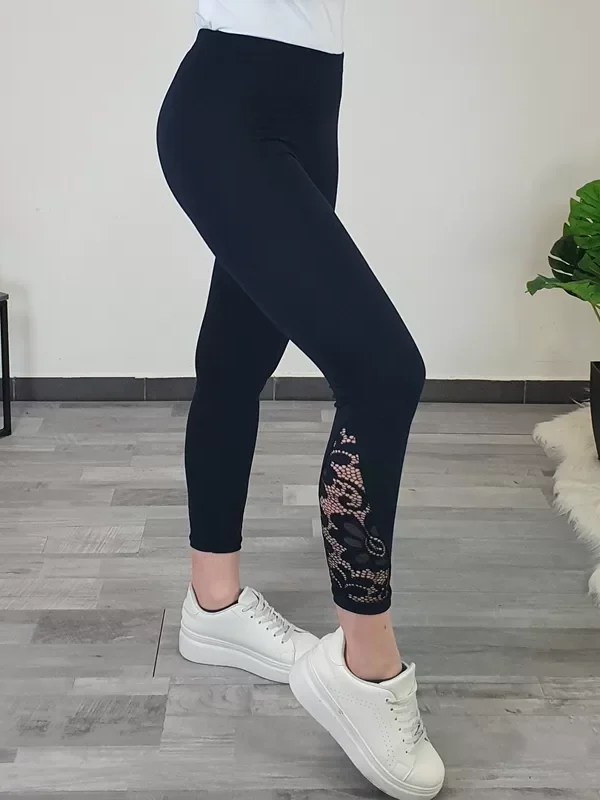 PAJKICE JANA 7/8 TEMNO MODRE