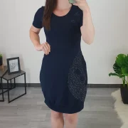 TUNIKA ARINA TEMNO MODRA - slika 3