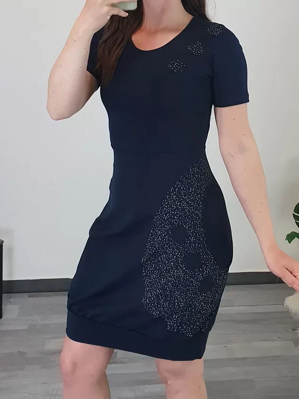 TUNIKA ARINA TEMNO MODRA