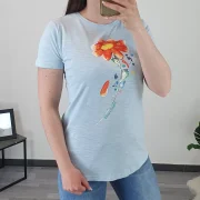 MAJICA WO1878 MODRA - slika 2