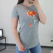 MAJICA WO1878 SIVA - slika 2