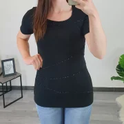 MAJICA HANLI ČRNA