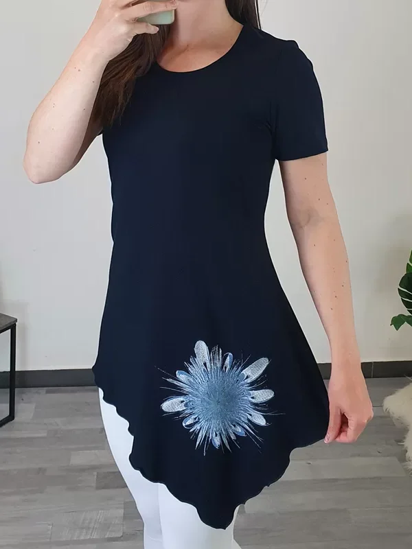 TUNIKA DESIRE TEMNO MODRA