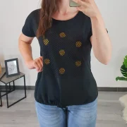 MAJICA HANA ČRNA - slika 2