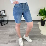 KRATKE JEANS HLAČE ZM267 - slika 5