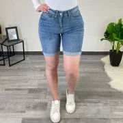 KRATKE JEANS HLAČE ZM267 - slika 2