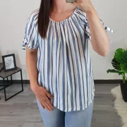 MAJICA 31230 ČRTASTA - slika 2