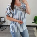 MAJICA 31230 ČRTASTA